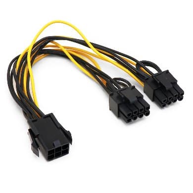 BROBOTIX Cable Interno de Alimentación BROBOTIX 963852, Macho/hembra, Amarillo