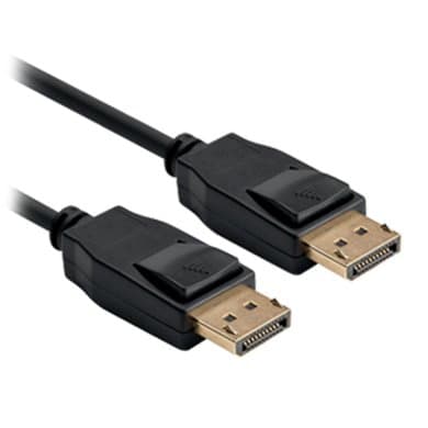BROBOTIX Cable Displayport, V1.2, 4K, 2 M, DisplayPort a DisplayPort, Macho/Macho, Negro, 695263, BROBOTIX