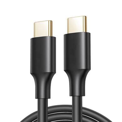 BROBOTIX CABLE USB C V3.2 - TIPO C, 1 METRO, NEGRO, BROBOTIX 6006054