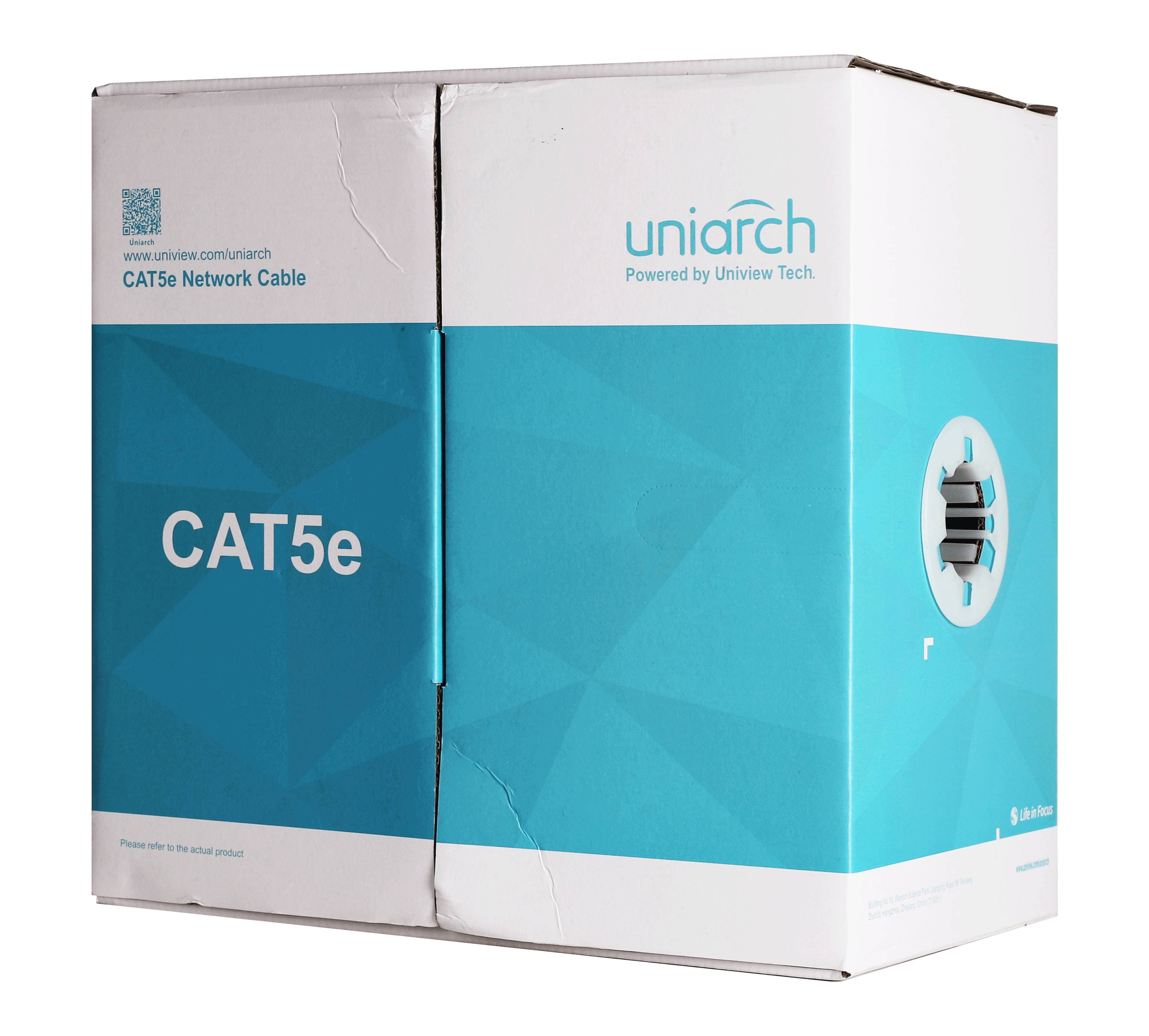 UNIARCH Cableado UTP UNIARCH CAB-LC2100A-IN, 305 m, CAT5e, Azul, Cableado por UTP, Interior