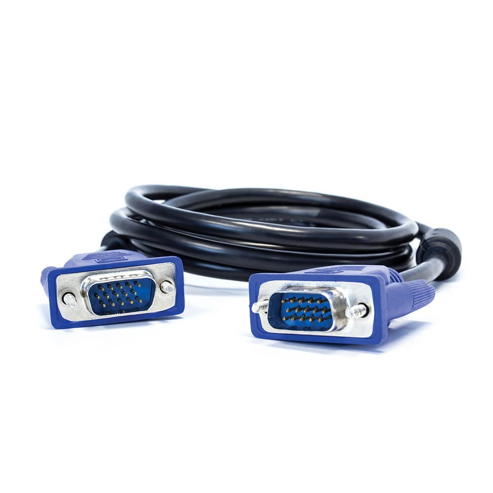 VORAGO Cable VGA VORAGO CAB-106, 2 m, VGA (D-Sub), VGA (D-Sub), Negro