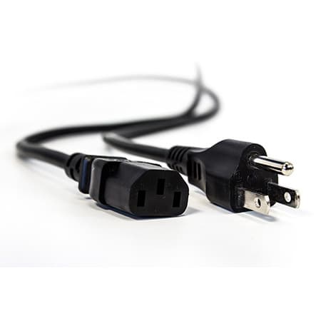 VORAGO Cable de alimentación VORAGO, Negro