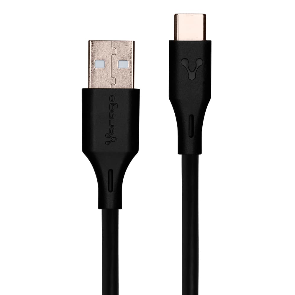 VORAGO CABLE VORAGO CAB-C01B USB-TIPO C 1 METRO CARGA RAPIDA NEGRO