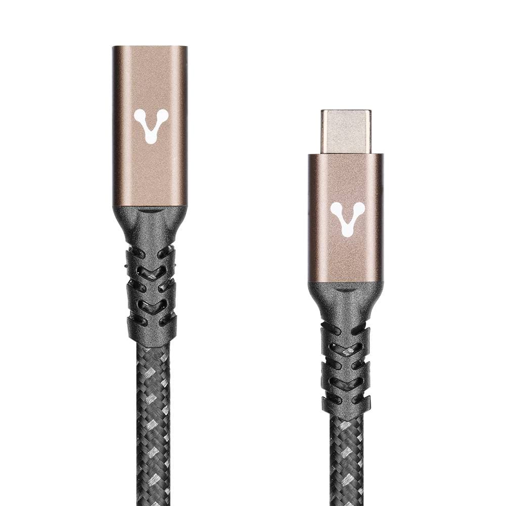 VORAGO Cable USB Vorago CAB-127 Extensión USB tipo C, hasta 100W, 1m