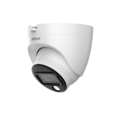 Dahua Technology DAHUA HAC-HDW1239TLQN-A-LED - Camara Domo de 2 Megap/ Full Color/ Lente de 2.8 mm/ 107 Grados / 20 Metros de Iluminación/ Microfono Integrado/ IP67