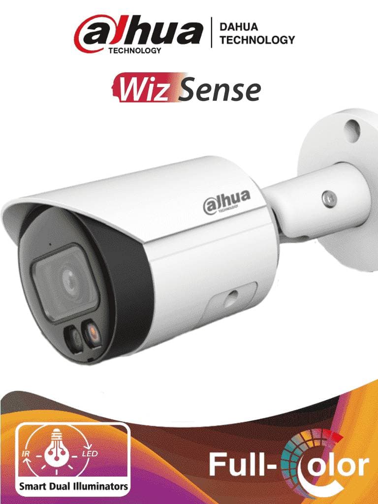 Dahua Technology Cámara DAHUA IPC-HFW2249S-S-IL - Cámara Bullet IP 2 Megapíxeles