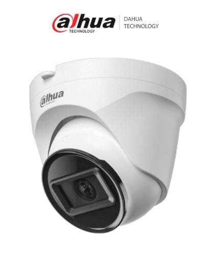 Dahua Technology DAHUA DH-IPC-T1E40 - Camara IP Domo de 4 Megapixeles/ Lente de 2.8 mm/ 93 Grados de Apertura/ H.265+/ WDR Real de 120 dB/ IR de 30 Metros/ IP67/ PoE