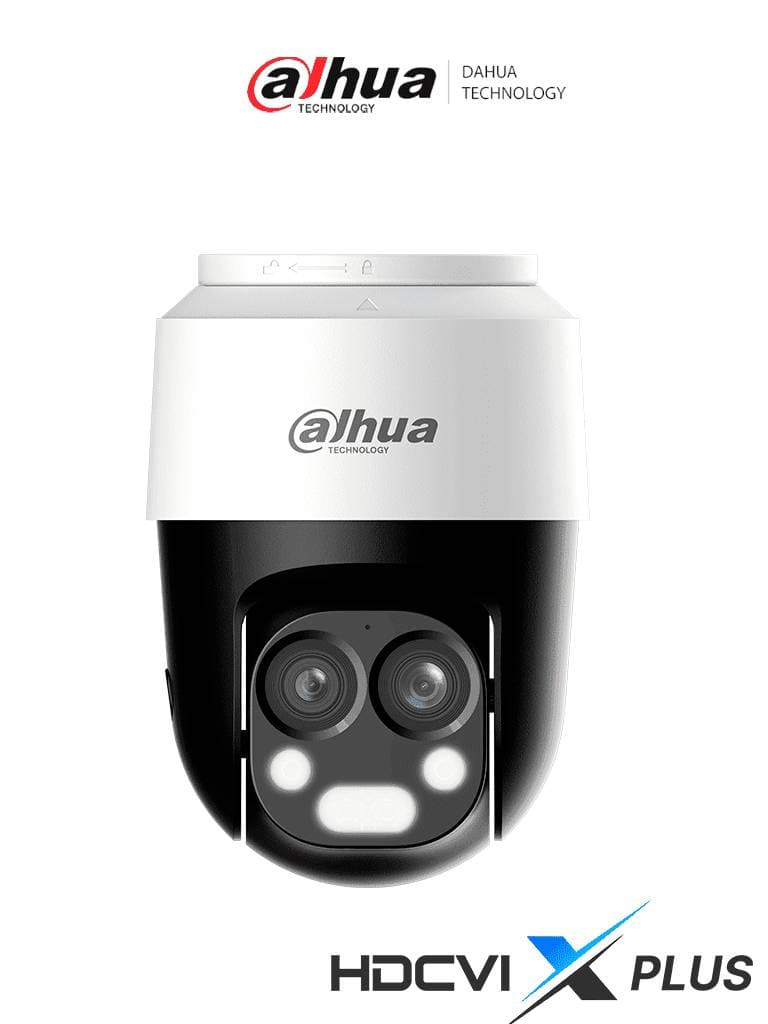 Dahua Technology Cámara DAHUA DH-HAC-PT1200BN-IL-A-E2Z- Cámara PT Dual de 2 Megapíxeles, HDCVI X PLUS