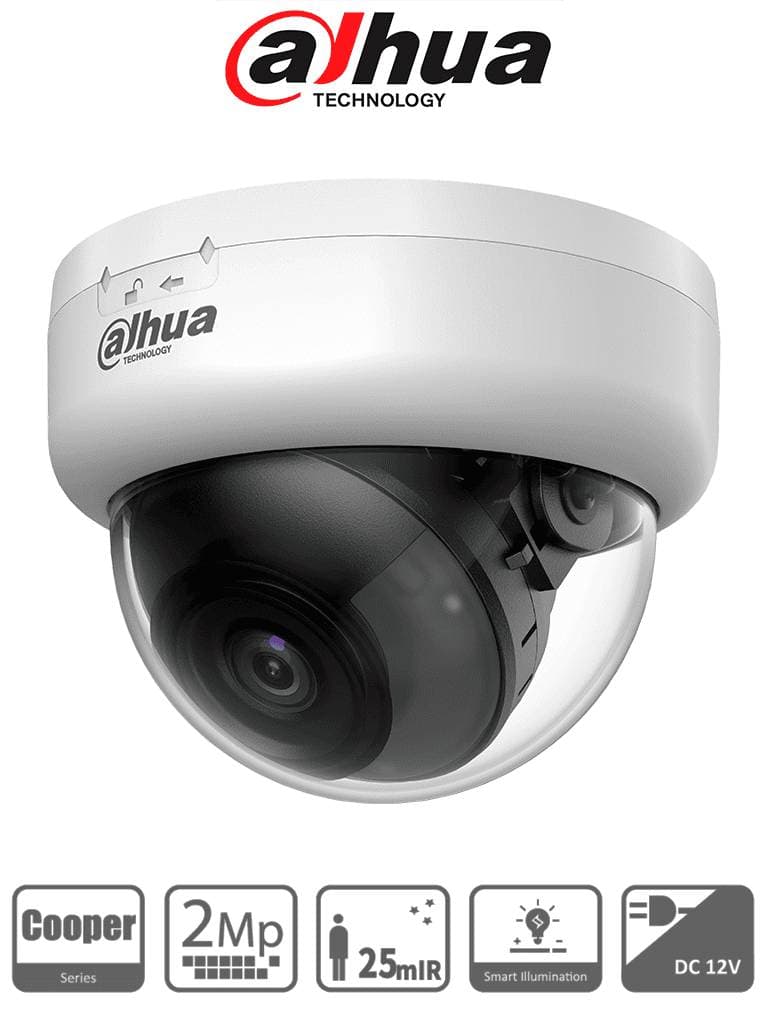Dahua Technology CAMARA DOMO HD 2MP DH-HAC-D1A21N-U