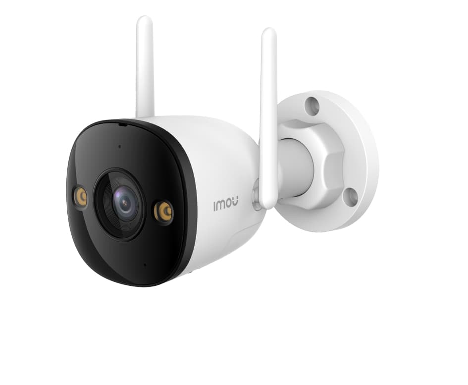 IMOU Cámara IMOU BULLET 3 MP modelo IPC-S3EN-3M0WE, IP Bullet WiFi de 3MP, Full Color, con IMOU Sense, visión nocturna inteligente, audio bidireccional, disuasi