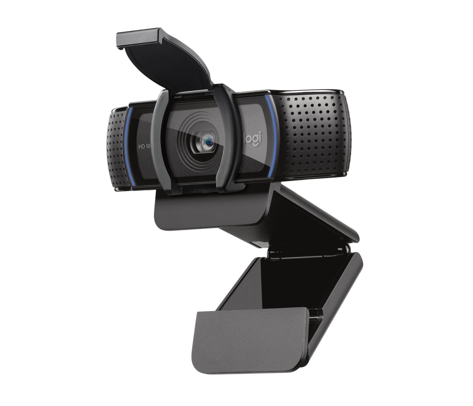LOGITECH Webcam LOGITECH C920s, 720p, Vídeo Full HD 1080p más Rápido y Fluido, Videoconferencias HD 720p, Audio Estéreo Natural (Dos Micrófonos)