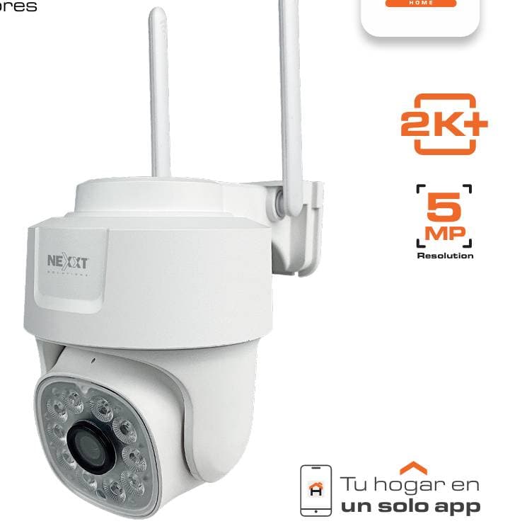 Nexxt Solutions Home Cámara PTZ Wi-Fi® NEXXT modelo NHC-OP10/ Exterior