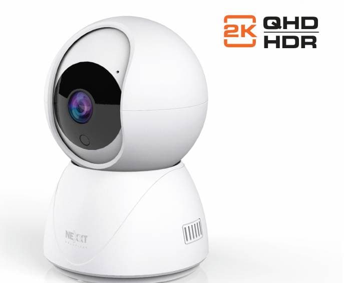 Nexxt Solutions Home Cámara NEXXT para interiores NHC-IP11/ Resolución de 2K (3MP) / Detección del cuerpo/ Zoom y rotación horizontal y vertical desde la app