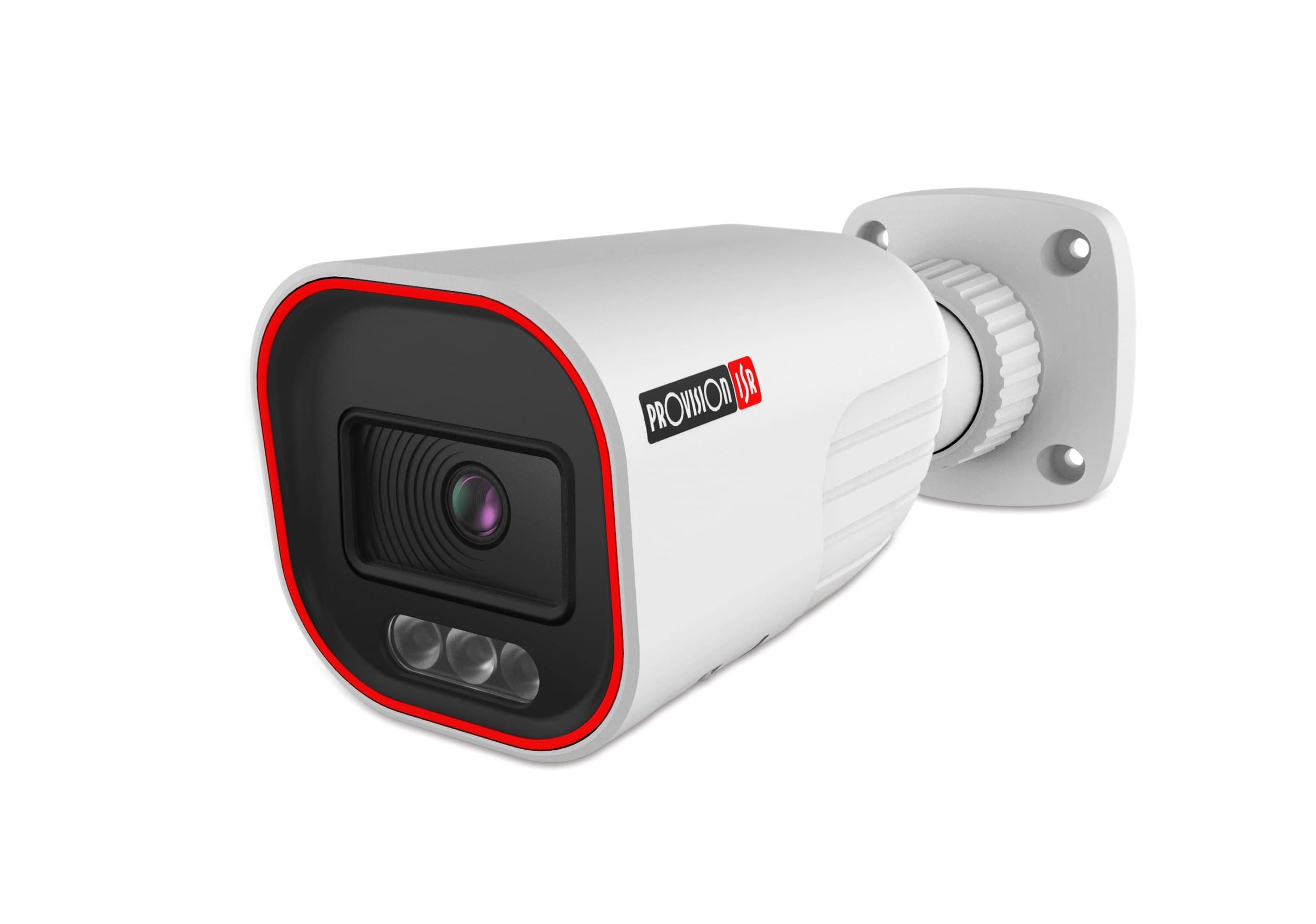 PROVISION-ISR Cámara Bala IP H.265 Marca Provision (TL-320IPSR-36) Cámara Bala IP 2MP, Full-Color Lente fijo 3.6 (84.8°) mm