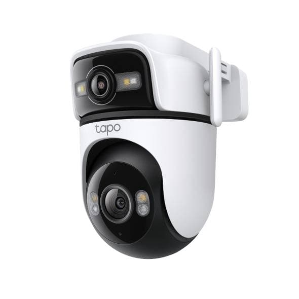 TP-LINK Cámara de seguridad exterior con doble lente y función Pan/Tilt