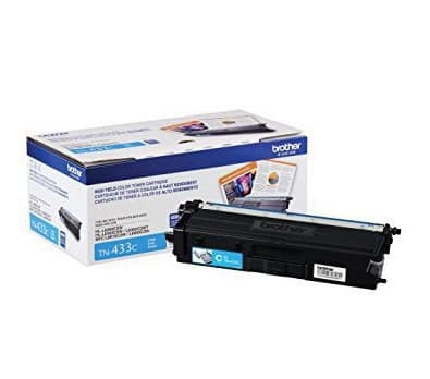 BROTHER Tóner Brother TN433C cian, rendimiento apróximado 4,000 páginas, compatible con MFCL8900CDW