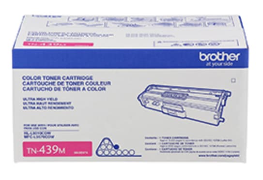 BROTHER Tóner Brother Valor TN439M magenta, rendimiento aproximado 9,000 páginas, compatible con HLL9310CDW, MFCL9570CDW