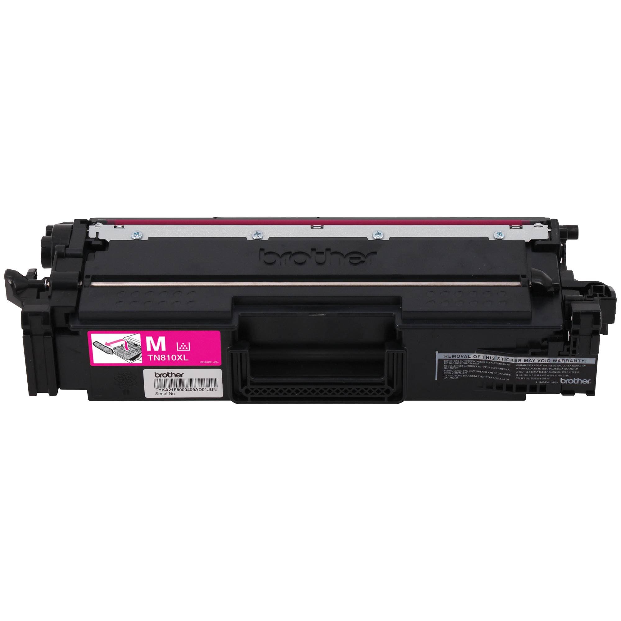 BROTHER Tóner Brother Valor TN810XLM magenta, rendimiento aproximado 9,000 páginas, compatible con MFCL9630CDN