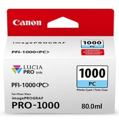 CANON Tanque CANON PFI-1000 PC, Cian