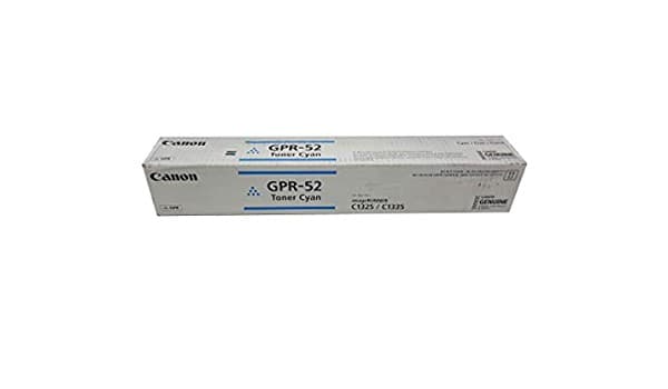 CANON Tóner. Canon GPR-52 CIAN. Aproximadamente 16.500 páginas de rendimiento