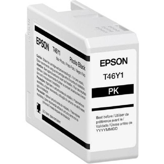 EPSON Cartucho Epson Pro10 T46Y100 Tinta UltraChrome Photo Black 50ML Compatible para SureColor P900