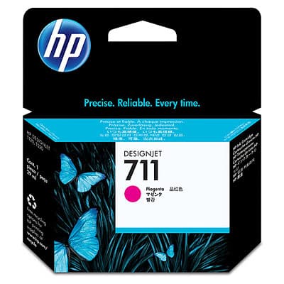HP Tinta HP 711, CZ131A, Magenta 29ml