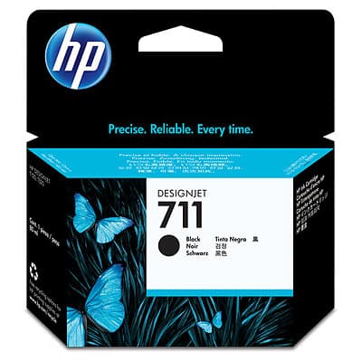 HP Tinta HP 711, CZ133A, Negro 80ml