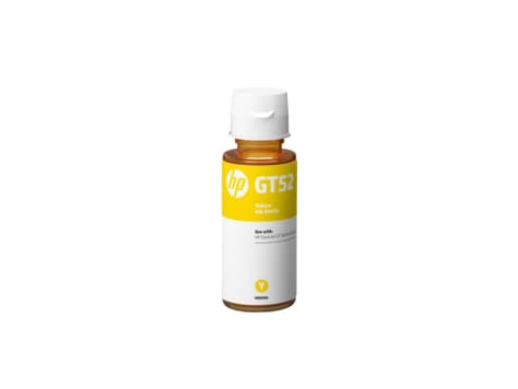 HP Botella de Tinta HP GT52, M0H56AL - Amarillo