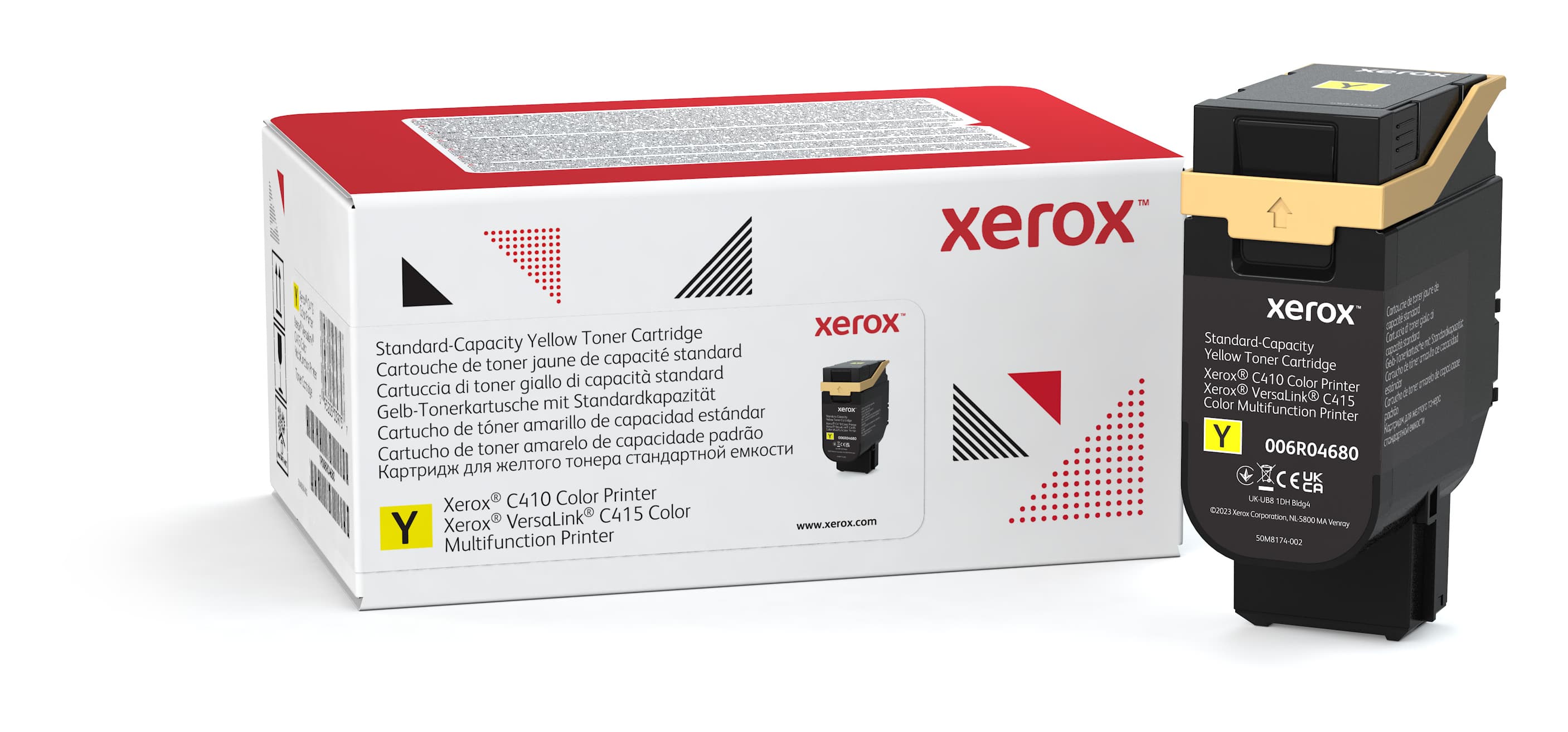 XEROX Tóner Xerox AMARILO 006R04680 2K C410/C415 Garantía de 3 meses.
