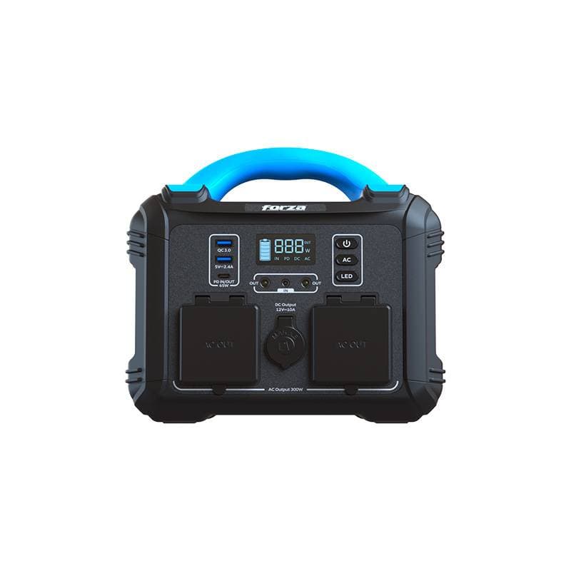 FORZA Power Station Forza Titan 300W(FPP-T300), Color Negro con Azul, Capacidad 236.25Wh