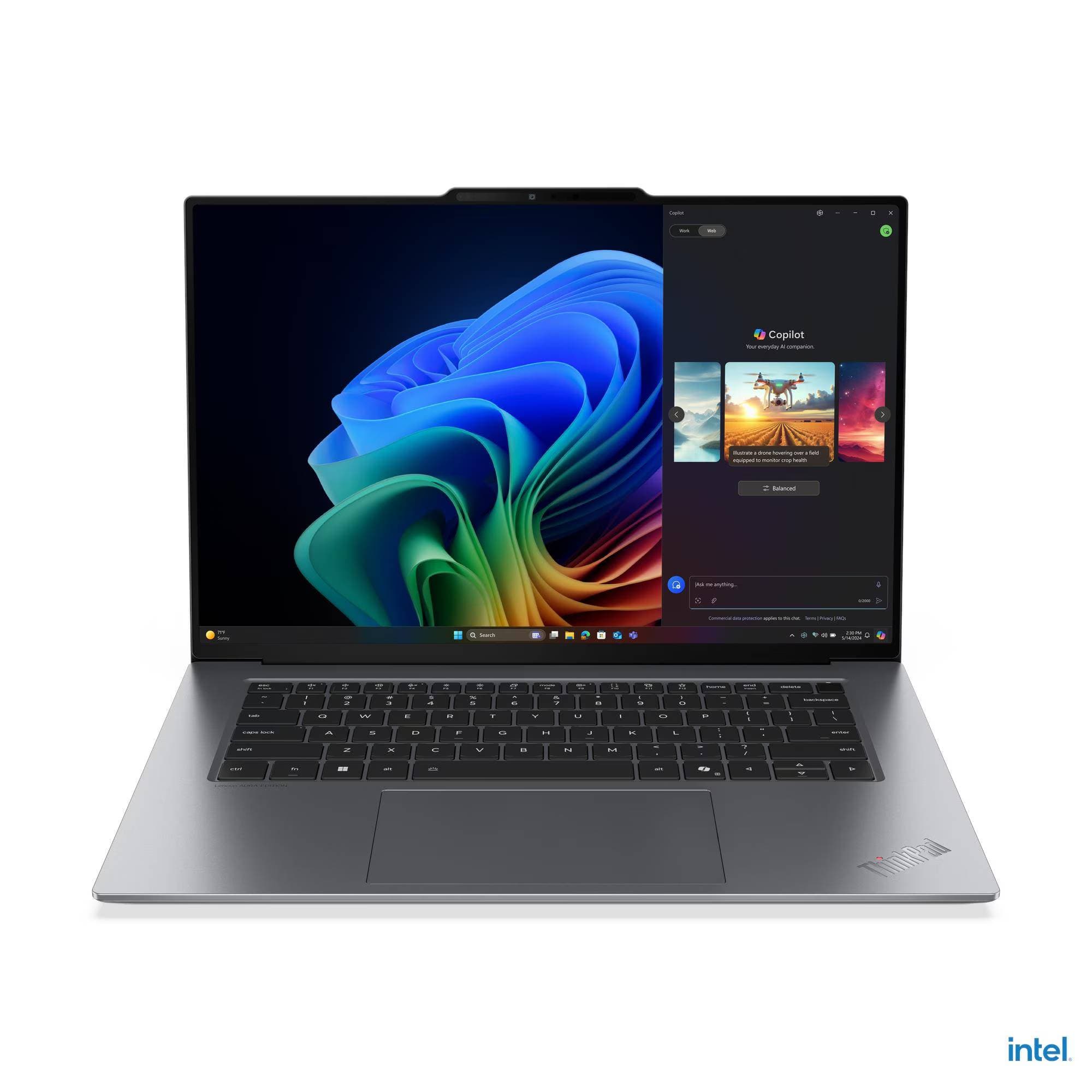 LENOVO Laptop ThinkPad X9-15 Gen 1 Aura Edition, Pantalla 15.3 Pulgadas 2.8K TOUCH, Intel Core Ultra 7 258V, 32 gb, 1 TB SSD, Windows 11 Pro, 1 año de garantía