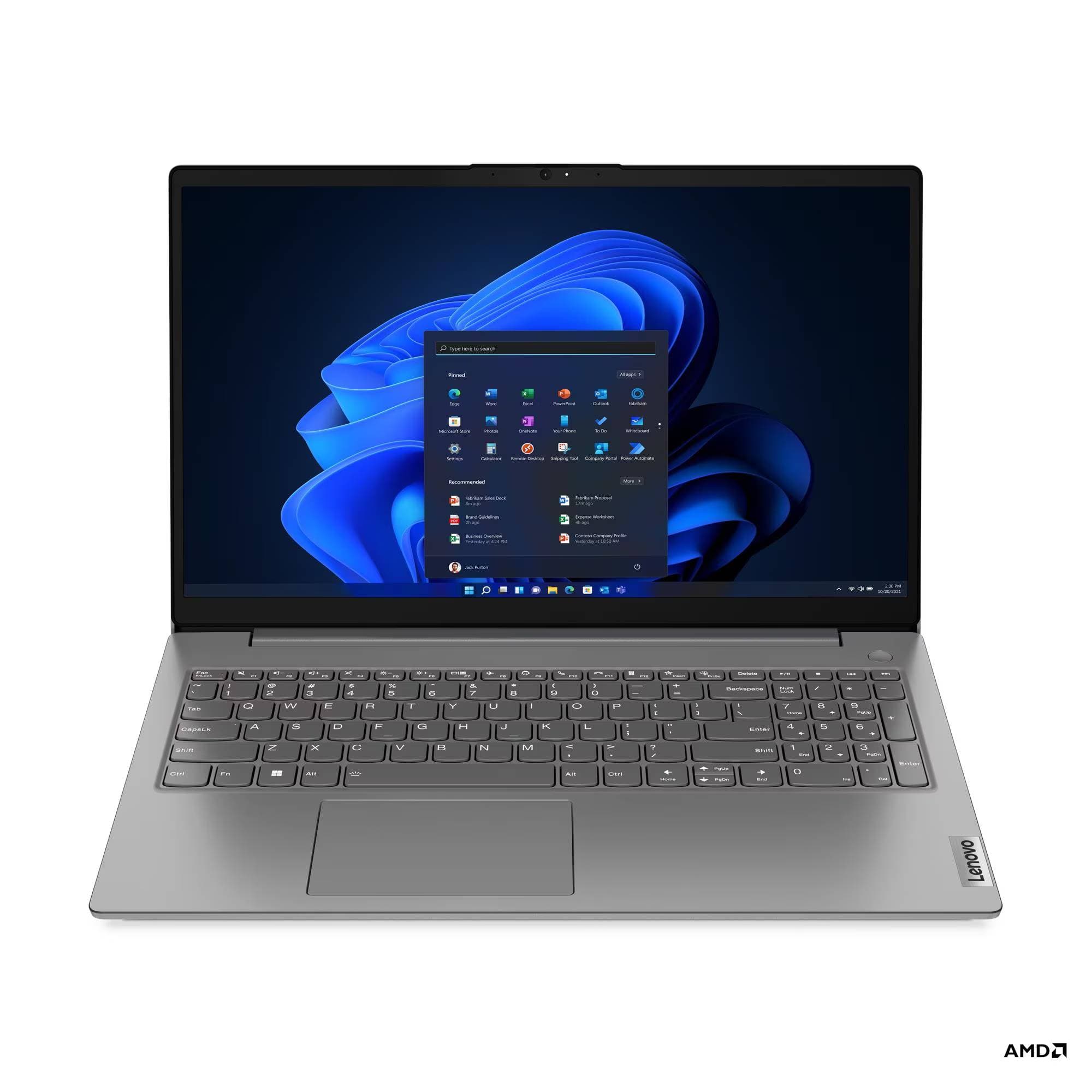 LENOVO Laptop LENOVO V15 G4, AMD Ryzen 5 7430U, 16 GB, 512GB SSD, W11P, Pantalla 15,6 pulgadas, 3 años de garantia