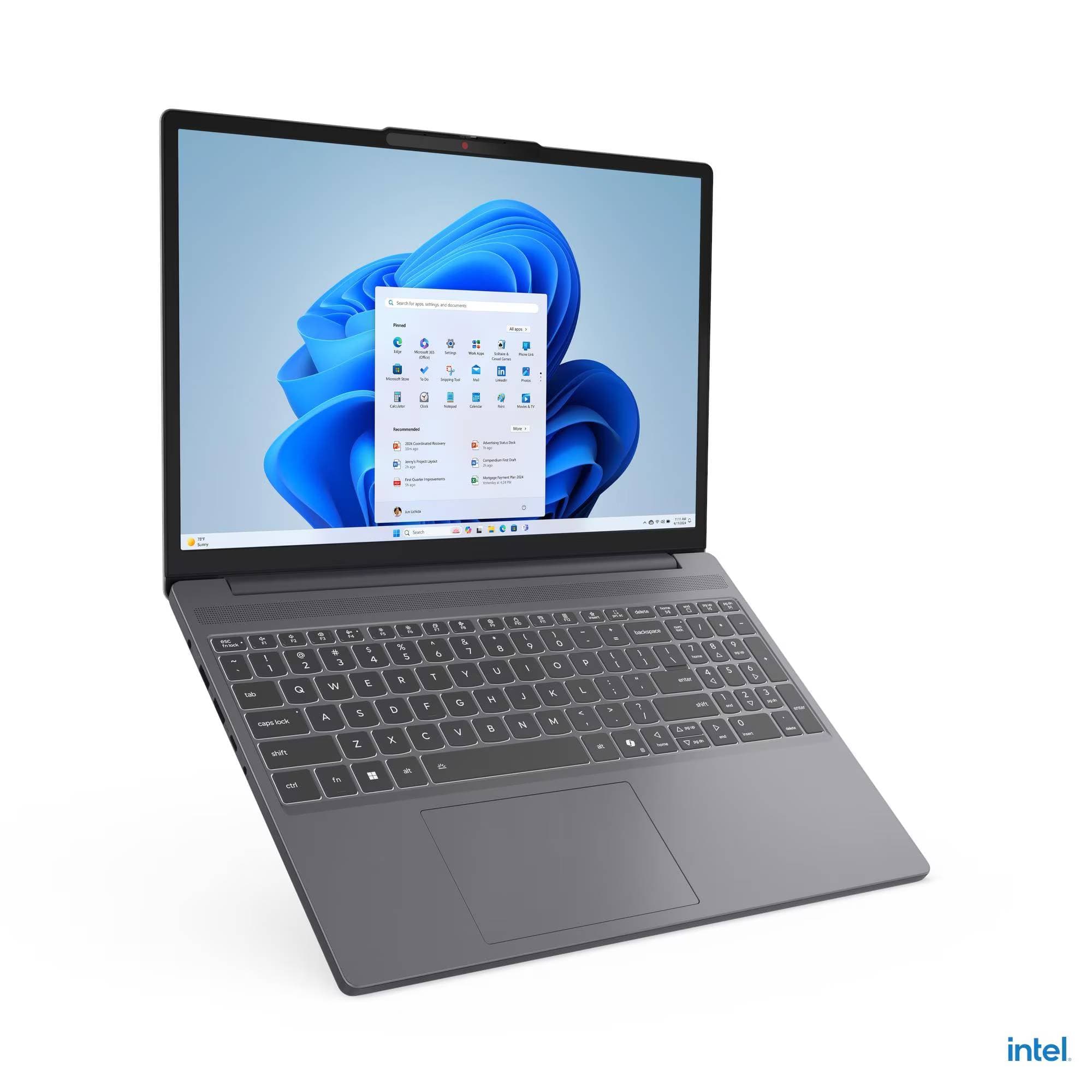 LENOVO Lenovo IdeaPad Slim 3 15IRH10, Intel Core i7 13620H, 16GB, 512GB SSD, 15.3 pulgadas, teclado retroiluminado, Incluye Earbuds E310 + Mochila ECO B210