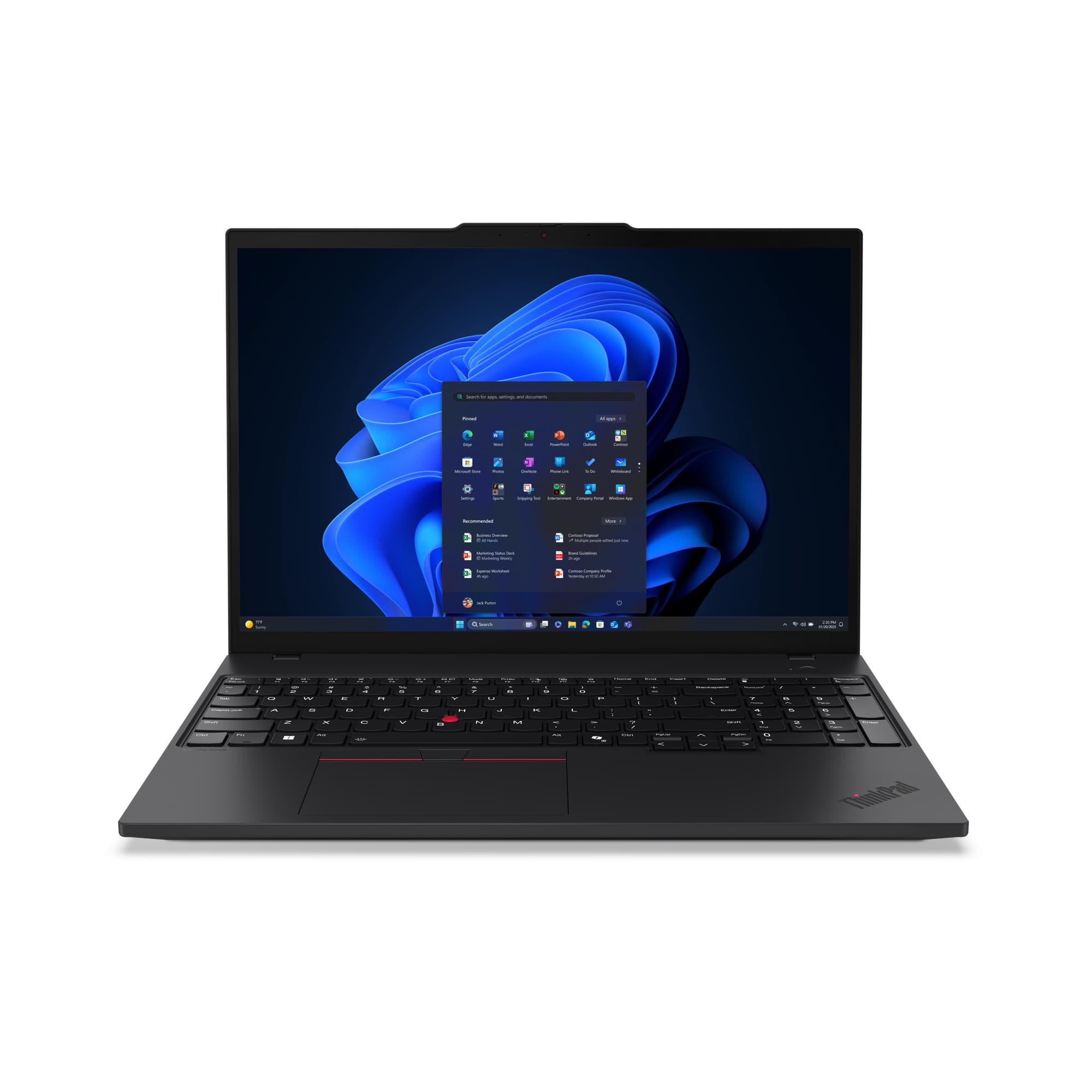 LENOVO Laptop Lenovo ThinkPad T16 Gen 4, Intel Core Ultra 5 225U, IA PC, 16 GB, 512 GB, W11P, teclado retroiluminado, 3 años de garantia Premier Support