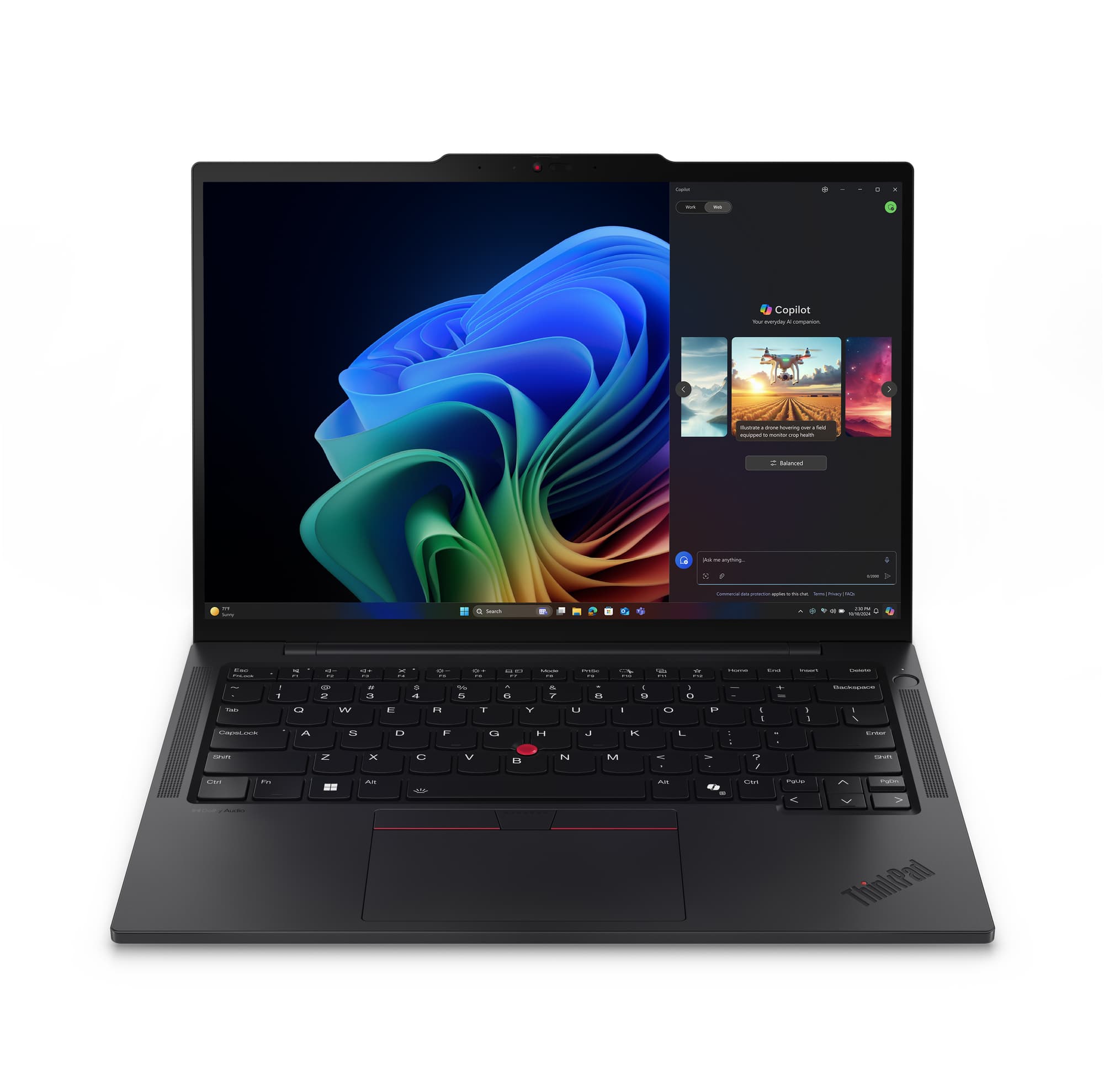 LENOVO Laptop Lenovo ThinkPad T14s G6 AMD Ryzen AI 7 PRO 350, 64GB, 1TB, W11P, 3 años de garantia Premier Support