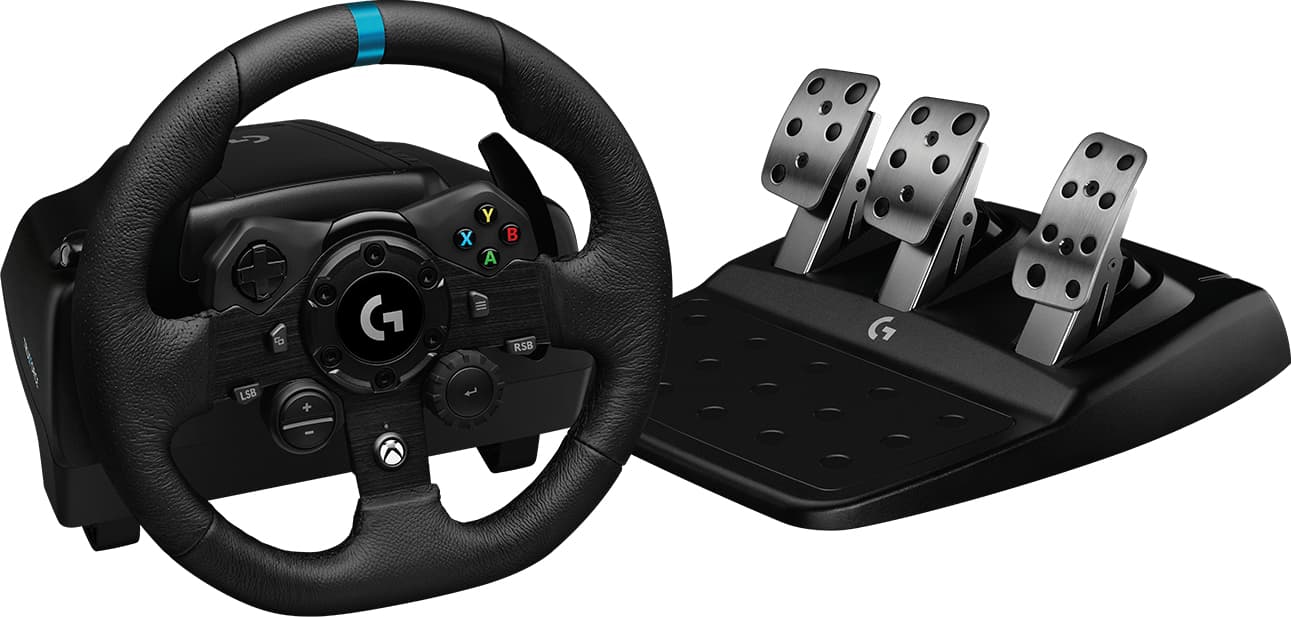 LOGITECH Volante mas Pedal LOGITECH G923 , Volante y Pedal