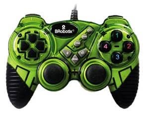 BROBOTIX Control para Video Juego BROBOTIX 751899V, Gamepad, PC, Analógico/Digital, 10 botones, Alámbrico