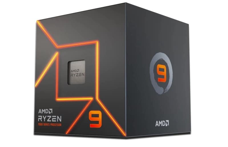 AMD AMD RYZEN 9 7900, 12 núcleos, Socket AM5, Con Gráficos Incluidos No incluye disipador