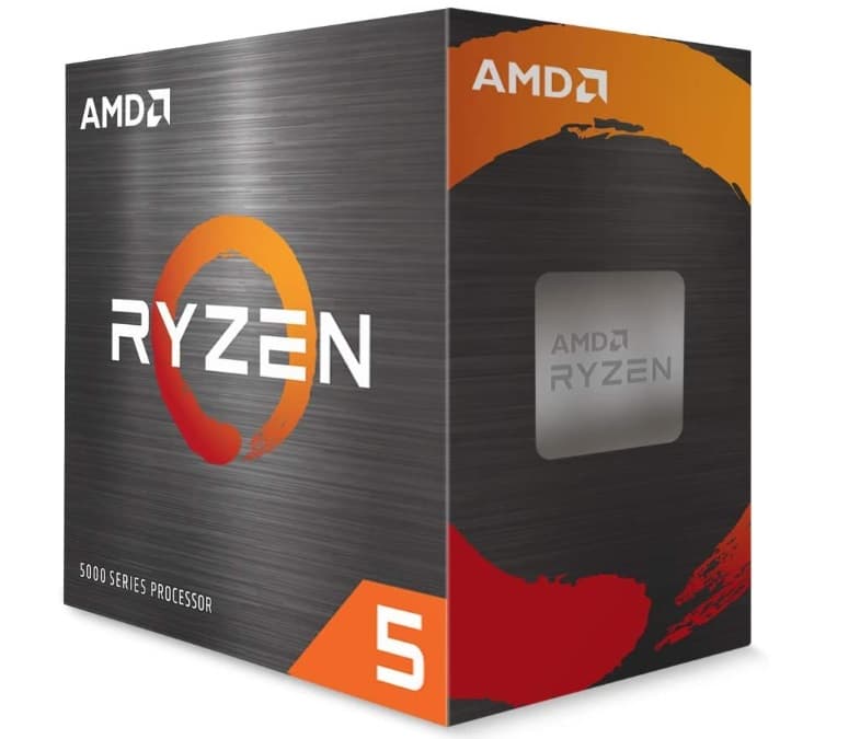 AMD AMD RYZEN 5 5500, 6 núcleos, Socket AM4, Incluye Ventilador, Se requiere una tarjeta gráfica independiente.