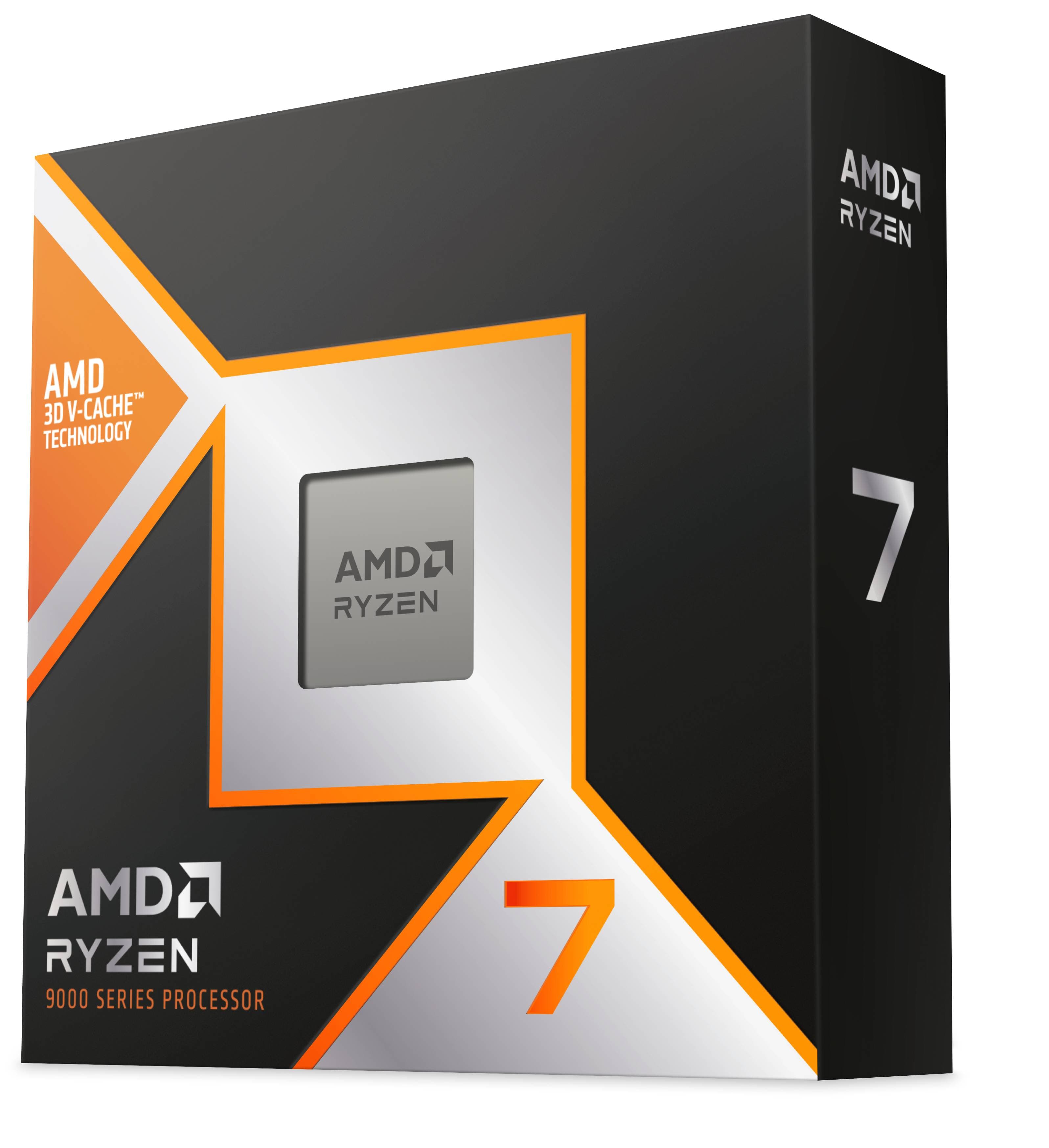 AMD AMD RYZEN 7 9800X3D, 8 núcleos, Socket AM5, No incluye ventilador, Con gráficos incluidos