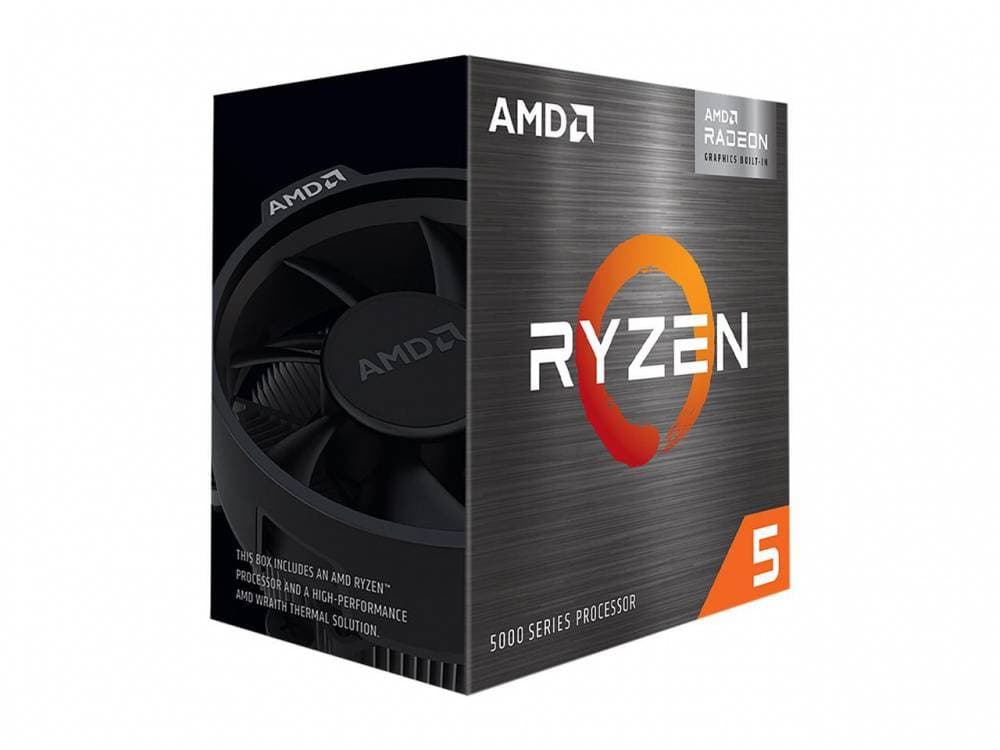 AMD Procesador AMD RYZEN 5 5600GE , AMD Ryzen 5, 3,4 GHz, 6 núcleos, Socket AM4, 16 MB