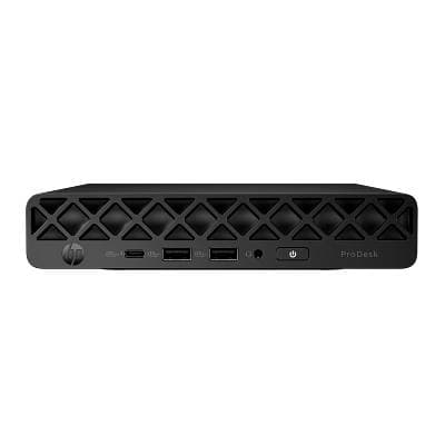 HP Computadora de Escritorio. HP ProDesk 4 Mini G1i AI PC (D71XPLT#ABM). Procesador Intel Core Core Ultra 7 265T. Memoria 16GB (1X16GB), SSD 512 GB M.2
