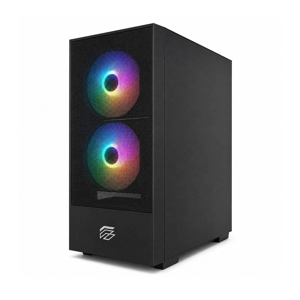 Hyundai Gaming PC HY Gaming TRINITY By Einarex Negro Ryzen 5 5600GT Ram 16GB SSD480GB Chipset A520. Fuente de Poder Cybenetic Bronze. Windows 11 prueba