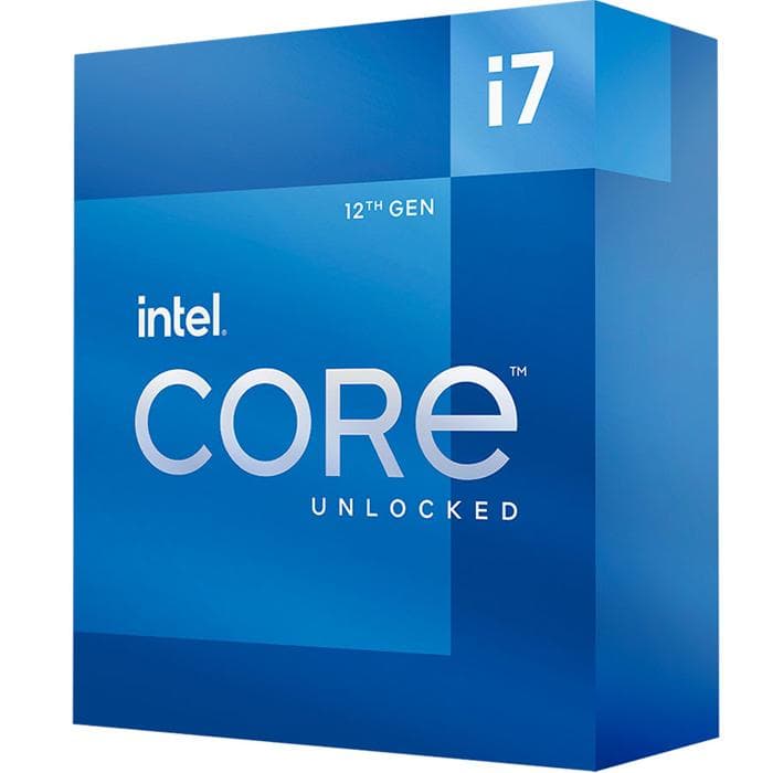 INTEL Procesador Intel Core i7-12700KF 2.70GHz, 12 núcleos Socket 1700, 25 MB Caché, Alder Lake. (REQUIERE TARJETA DE VIDEO Y VENTILADOR. SOLO CHIPSET 600)