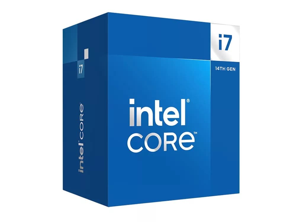 INTEL Procesador Intel® Core™ i7-14700 de 5.4 GHz Max Turbo,20 Core, 33Mb Cache con Gráficos y disipador.(MOTHERBOARD LGA 1700 - CHIPSET 600 Y 700)