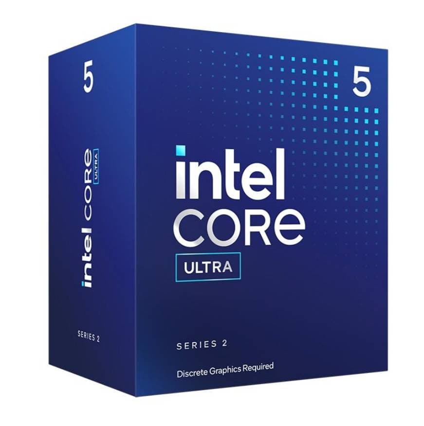 INTEL Procesador Intel Core Ultra 5 para escritorio 225F LGA 1851, 10 cores (6P + 4E) Hasta 4.9 Ghz