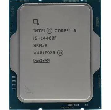 INTEL Procesador Intel Core i5-14400F 2.50 Ghz, 10 núcleos, TRAY SIN DISIPADOR, NECESITA GRAFICOS, SIN CAJA.LGA 1700