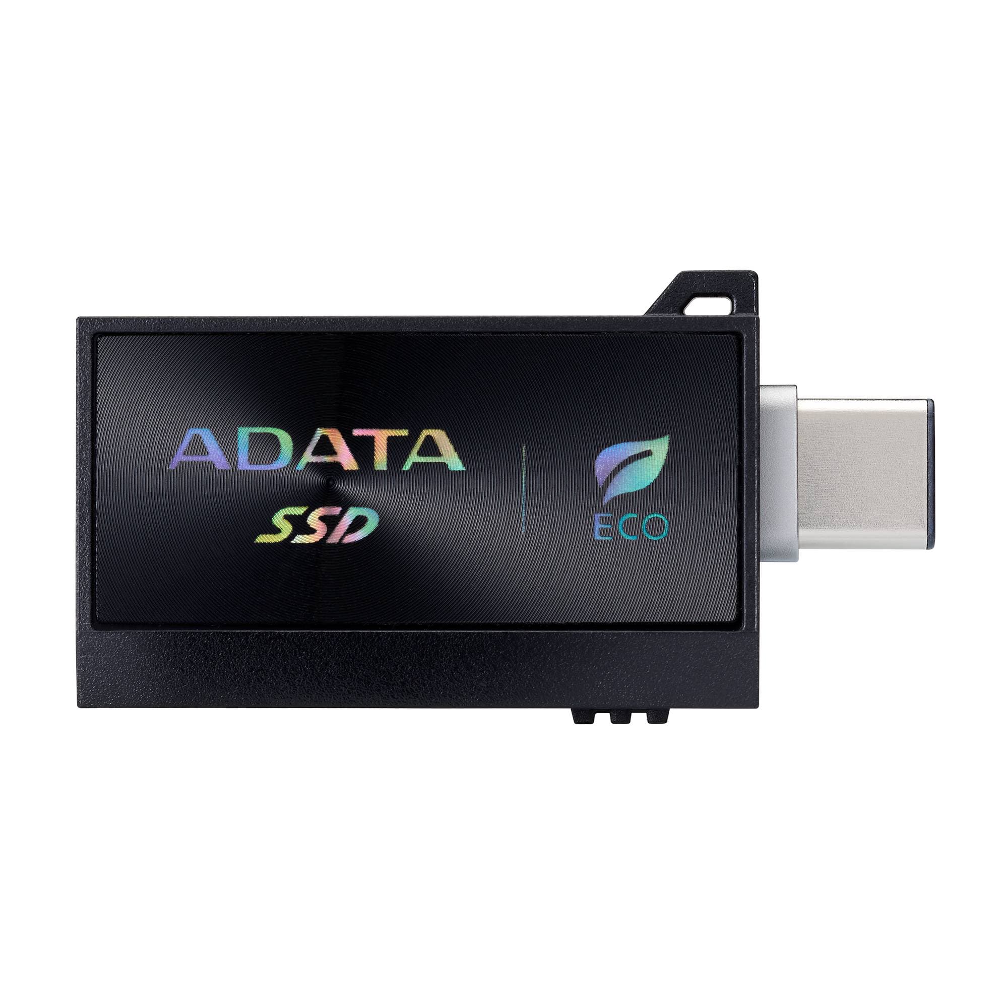 ADATA SSD Externo ADATA SC730 512GB. conectores dobles USB-C y USB-A integrados (USB 3.2 Gen2). 600 MB/s de lectura/escritura. Color NEGRO. SC730-512G-CACTI