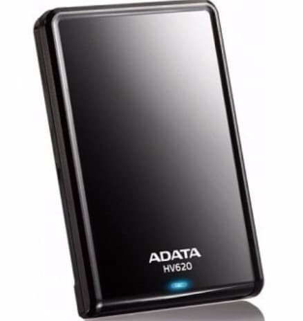 ADATA Disco Duro Externo ADATA AHV620S-1TU3-CBK, 1 TB, USB 3.2 Gen1, compatible con USB 2.0, 2.5 pulgadas, Negro