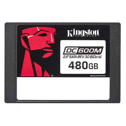 Kingston Technology UNIDAD DE ESTADO SÓLIDO KINGSTON DC600M ENTERPRICE 480GB SATA3 2.5 R.560MB/S W.470MB/S PARA SERVIDOR